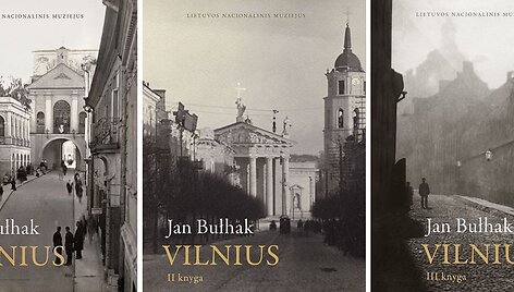 Jano Bulhako trijų tomų albumas &bdquo;Vilnius&ldquo;