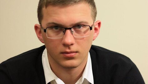 Jaunasis ra&scaron;ytojas Tautvydas &Scaron;iburkis