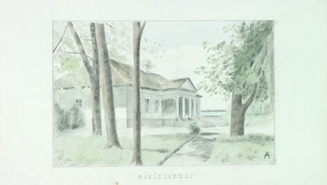 Pikeli&scaron;kių dvaras. Vilniaus r.