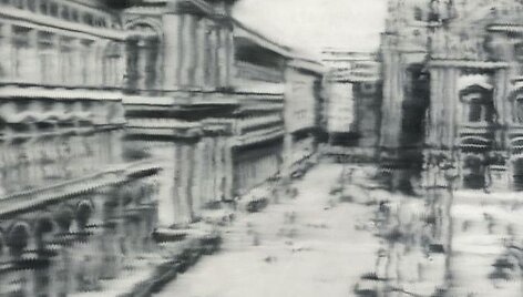 Gerhardo Richterio paveikslas &bdquo;Domplatz, Mailand&ldquo; (&bdquo;Katedros aik&scaron;tė, Milanas&ldquo;)