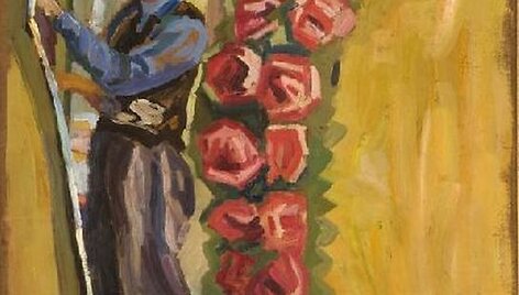 Algimantas Julijonas Stankevičius. Autoportretas. 1966, dr., al. 70,5x50,5 cm