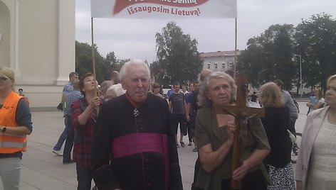 Vilniaus centre ruošiamasi eitynėms „Už lygybę“