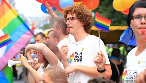 Eitynių &bdquo;Už lygybę&ldquo; akimirka