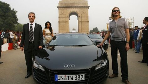 Audi R8 pristatymas Naujajame Delyje