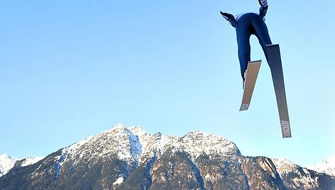 Vokiečių &scaron;uolininko Martino Schmitto pasirodymas