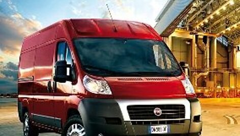 Populiariausias &bdquo;Fiat Professional&rdquo; modelis &ndash; &bdquo;Ducato&ldquo;.