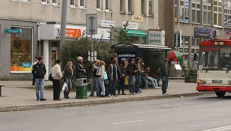 Siekdami optimizuoti vie&scaron;ojo transporto mar&scaron;rutus, vykdomos keleivių apklausos. 
