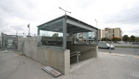 Nauja požeminė pėsčiųjų perėja turėtų būti atidaryta jau artimiausiu metu. 