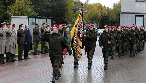Pasitiktas Lietuvos būrys KFOR-18.