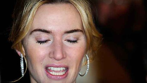 K.Winslet usnūdo per filmo premjerą. 