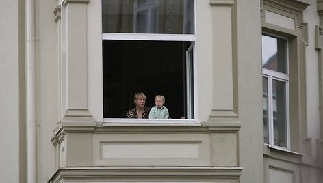 Tūkstantmečio dainų &scaron;ventės eitynių akimirkos.