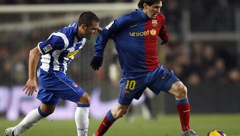 &bdquo;Barcelona&ldquo; po atkaklios kovos prasibrovė į Ispanijos taurės pusfinalį
