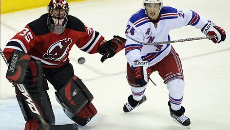 &bdquo;Devils&ldquo; vartininkas S.Clemmensenas atrėmė visus 27 varžovų metimus