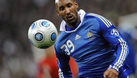 N.Anelka dėl traumos negalės padėti prancūzams mačuose su lietuviais.