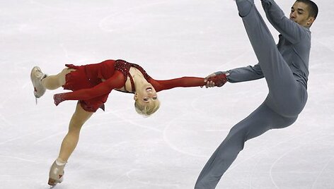 Aliona Savčenko ir Robinas Szolkowy apgynė čempionų titulą.