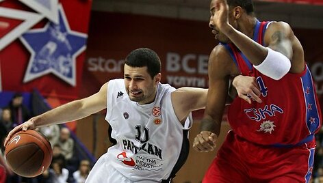 Begrado komandai antroje dvikovoje CSKA užkūrė tikrą pirtį.