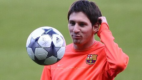 Prie&scaron; katalonų lyderį L.Messi gintis rengiasi visa &bdquo;Chelsea&ldquo; komanda
