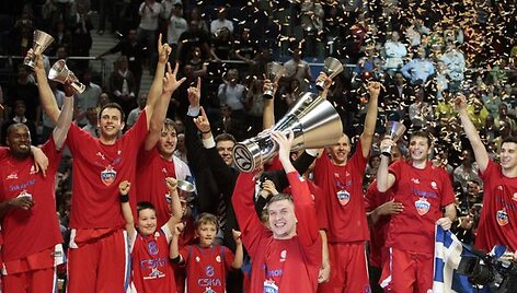 CSKA stengsis i&scaron;laikyti pernai i&scaron;kovotą Eurolygos čempionų titulą