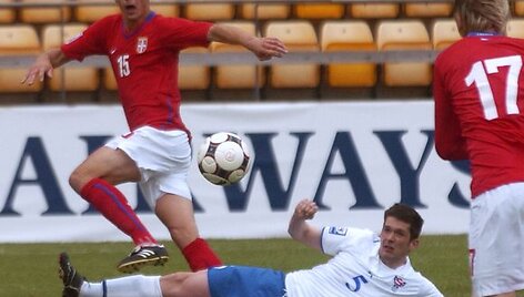 Serbai nesunkiai įveikė Farerų salų futbolininkus