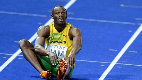 U.Boltas norėtų takelį i&scaron;keisti į &scaron;uoliaduobę