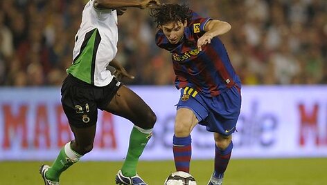 L.Messi nugalėtojams pelnė du įvarčius