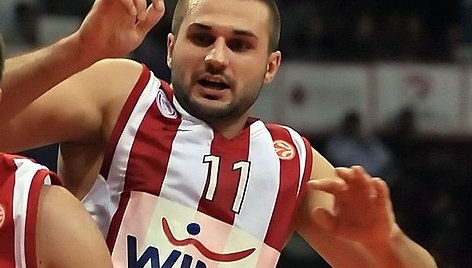 L.Kleiza patenkintas savo vaidmeniu „Olympiacos“ klube