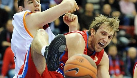 Z.Planiničius buvo rezultatyviausis CSKA ekipoje - pelnė 22 taškus
