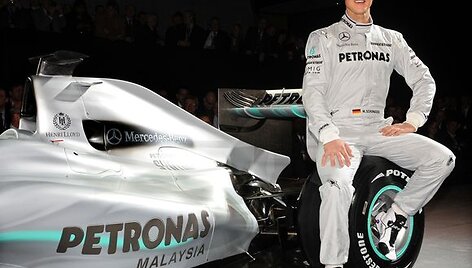 M.Schumacheris planą tapti čempionu jau pirmą sezoną laiko optimistiniu