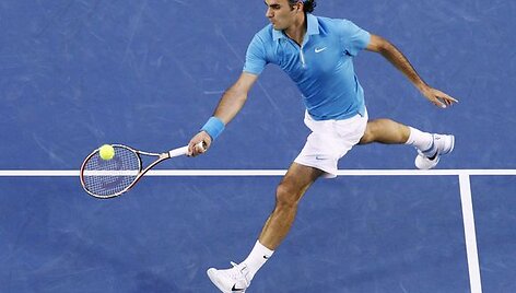 R.Federeris penktą kartą prasibrovė į Melburno turnyro finalą