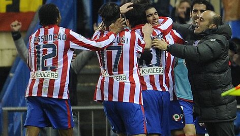 &bdquo;Atletico&ldquo; futbolininkai &scaron;ventė įspūdingą pergalę