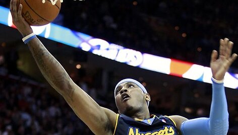 C.Anthony pelnė 45 ta&scaron;kus, tačiau Denverio komanda pralaimėjo