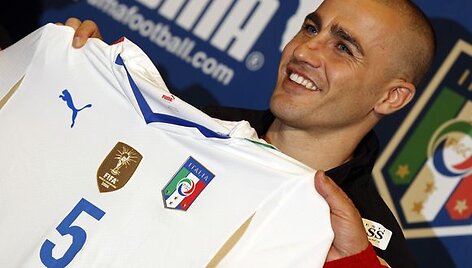 F.Cannavaro ateinantis pasaulio čempionatas bus paskutinis