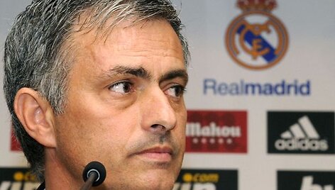 J.Mourinho su Madrido komanda pasira&scaron;ė 4 metų sutartį