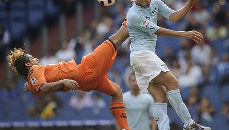 &bdquo;Lazio&ldquo; &ndash; Italijos pirmenybių lyderė