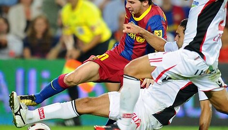Katalonų įvarčio autorius - L.Messi