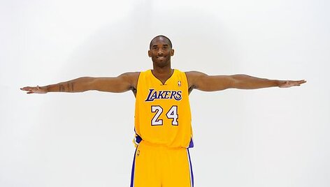 Kobe Bryantas surinko daugiausia fanų balsų.
