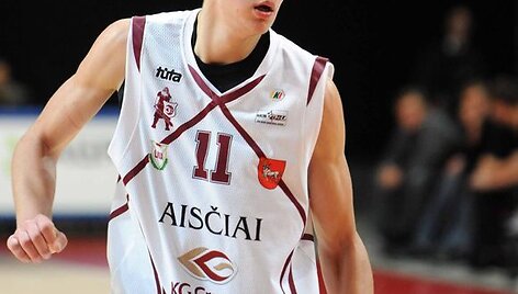 Donatas Motiejūnas rungtynėse Kauno &bdquo;Aisčiai&ldquo; - Vilniaus &bdquo;Lietuvos rytas&ldquo;