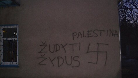 Savaitgalį Lietuvoje su visuotiniu protestu pasipylė ir i&scaron;puoliai prie&scaron; žydus. 