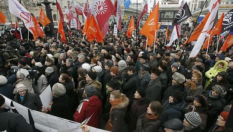 Protesto akcijai, kurioje dalyvavo maždaug 300 žmonių, Rusijos sostinės valdžia davė surengti leidimą, ir renginys vyko be rimtų incidentų.