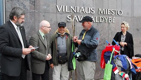Piligrimų žygis priartins Vilnių prie Linco.