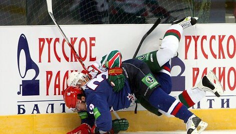 Pirmą kartą Lietuvoje surengtos Kontinentinės ledo ritulio lygos (KHL) rungtynės tarp Sankt Peterburgo SKA ir Kazanės &bdquo;Ak Bars&ldquo; klubų.
