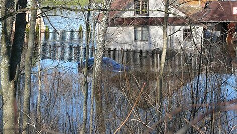 Potvynis Mažeikių rajone: apsemta sodų bendrija &bdquo;Linelis&ldquo;