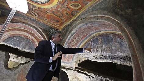 Romoje rasti vieni seniausių Kristaus apa&scaron;talų atvaizdų.