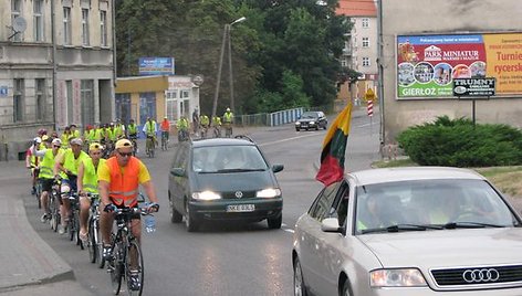  Istorinis dviračių žygis ,, Žalgirio mūšis – 600‘‘