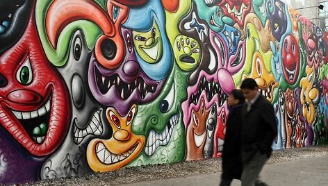 Grafiti meistro Kenny Scharfo darbas