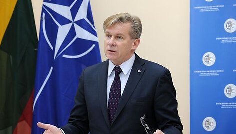 Užsienio reikalų ministras Audronius Ažubalis