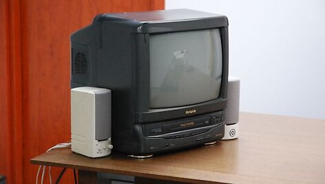 &Scaron;iame ir praeitame teismo posėdyje prireikė garsiakalbių bei televizoriaus. 