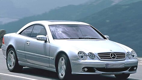 Vilnietės nusikaltimo įrankiu tapo toks kaip &scaron;is kupė &bdquo;Mercedes-Benz CL 600&ldquo;. 