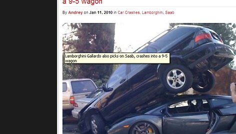 Neįprastos avarijos vaizdas: automobiliai beveik neapgadinti.