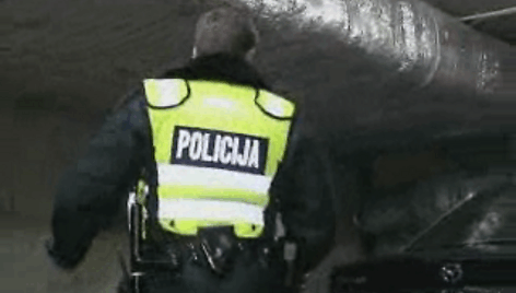 Degalų vagies sulaikymas